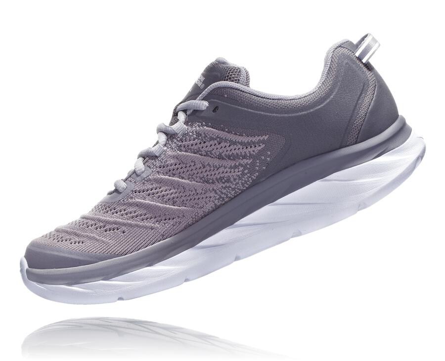 Tenis Hoka One One Feminino Cinzentas - Akasa - 485-MQNDXA